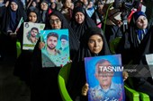 حضور سخنگوی وزارت امور خارجه در تجمع مردمی لامرد -فارس