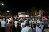 حضور سخنگوی وزارت امور خارجه در تجمع مردمی لامرد -فارس