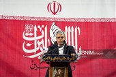 حضور سخنگوی وزارت امور خارجه در تجمع مردمی لامرد -فارس