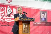 حضور سخنگوی وزارت امور خارجه در تجمع مردمی لامرد -فارس
