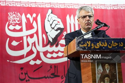 حضور سخنگوی وزارت امور خارجه در تجمع مردمی لامرد -فارس