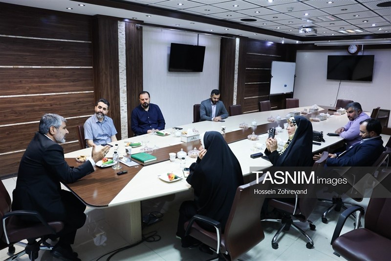 حضور شهردار منطقه 4 تهران در خبرگزرای تسنیم