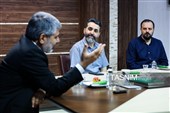 حضور شهردار منطقه 4 تهران در خبرگزرای تسنیم