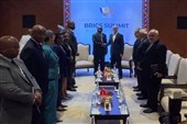 پزشکیان با رئیس‌جمهور آفریقای جنوبی دیدار کرد