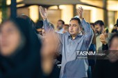 نماز استغاثه به امام زمان(عج) در صحن غدیر سبزه‌میدان زنجان