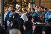 نماز استغاثه به امام زمان(عج) در صحن غدیر سبزه‌میدان زنجان