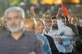 نماز استغاثه به امام زمان(عج) در صحن غدیر سبزه‌میدان زنجان