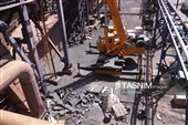 تعمیرات سالیانه کارخانه گندله‌سازی در منطقه سنگ آهن سنگان
