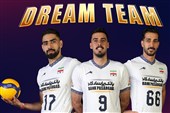 والیبال قهرمانی آسیا|حضور سه بازیکن ایران در تیم رویایی+رده‌بندی نهایی