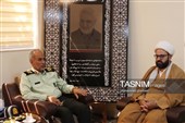 دیدار فرمانده انتظامی با فرمانده سپاه خراسان جنوبی
