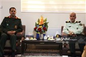 دیدار فرمانده انتظامی با فرمانده سپاه خراسان جنوبی