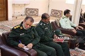 دیدار فرمانده انتظامی با فرمانده سپاه خراسان جنوبی