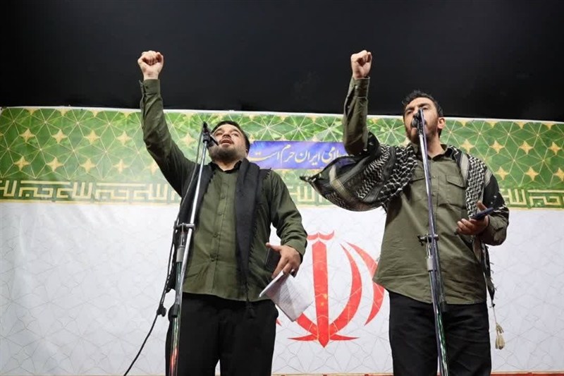 پای قرار خونخواهی؛ حماسه‌خوانی حاج مهدی رسولی در اجتماع مردم رشت