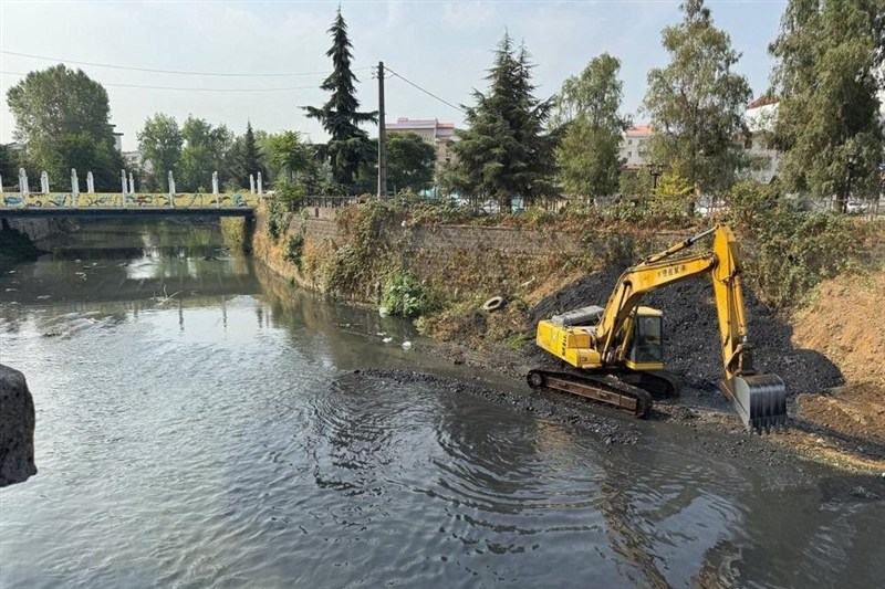 بیش از 80 درصد رودخانه‌های زرجوب و گوهررود رشت لایروبی شد