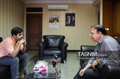 گفت و گوی خبرنگار تسنیم با مصاحبه با مرتضی شایسته تهیه‌کننده سینما