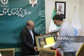 آئین تکریم و معارفه مدیرکل کتابخانه‌های عمومی استان مرکزی