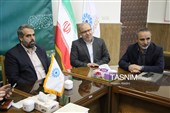 آئین تکریم و معارفه مدیرکل کتابخانه‌های عمومی استان مرکزی