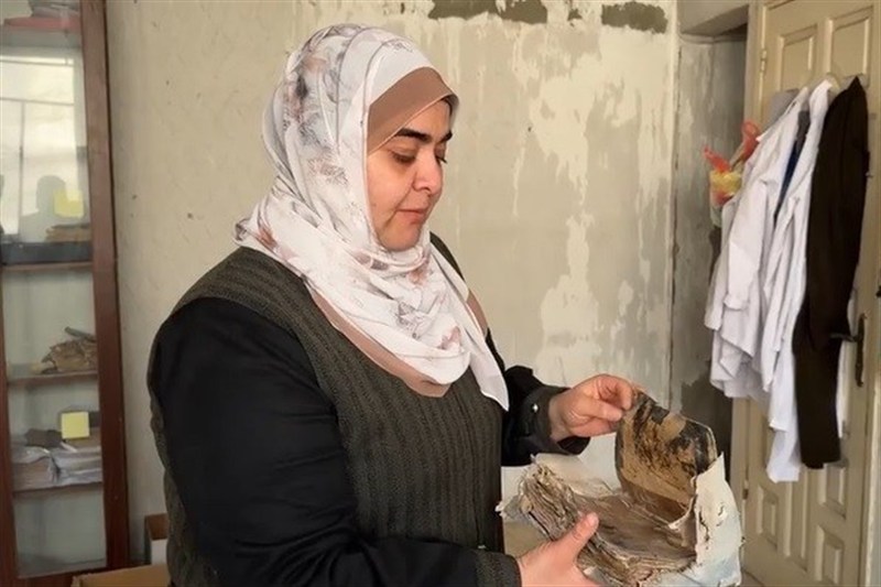 کشور فلسطین , نوار غزه , رژیم صهیونیستی (اسرائیل) , تخریب , کتاب , میراث فرهنگی , یونسکو , 