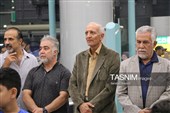 استقبال از مدال‌آوران مسابقات آسیایی اردن در فرودگاه کرمان