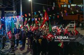 198مین اجتماع شبانه مردم فردو با حضور سفیران کریمه - قم