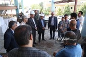 بازدید استاندار زنجان از روند احداث ساختمان مدیریت بحران