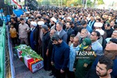 تشییع باشکوه پیکر شهید جمشید رجبی در بندر امام خمینی (ره)