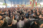 تشییع باشکوه پیکر شهید جمشید رجبی در بندر امام خمینی (ره)