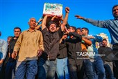 تشییع باشکوه پیکر شهید جمشید رجبی در بندر امام خمینی (ره)