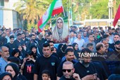 تشییع باشکوه پیکر شهید جمشید رجبی در بندر امام خمینی (ره)
