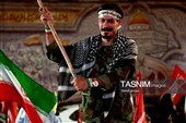 رژه اقتدار یگان پهپادی هوافضای سپاه در اصفهان