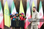  نشست خبری ساسان زارع، سخنگوی پویش جان‌فدای ایران