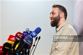  نشست خبری ساسان زارع، سخنگوی پویش جان‌فدای ایران