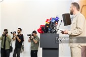  نشست خبری ساسان زارع، سخنگوی پویش جان‌فدای ایران