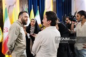 نشست خبری ساسان زارع، سخنگوی پویش جان‌فدای ایران