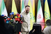  نشست خبری ساسان زارع، سخنگوی پویش جان‌فدای ایران