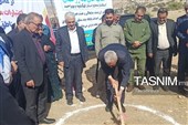 کلنگ‌زنی پایگاه مدرن اطفای حریق گچساران