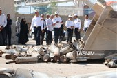 معدوم‌سازی اگزوزهای جمع‌آوری‌ شده از خودروهای مزاحم آلودگی صوتی در کرمان