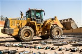 معدوم‌سازی اگزوزهای جمع‌آوری‌ شده از خودروهای مزاحم آلودگی صوتی در کرمان