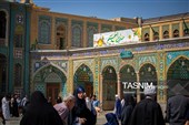 حال‌وهوای حرم حضرت معصومه(س) در سالروز میلاد شاه عبدالعظیم حسنی(ع)