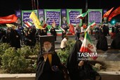 أصفهان: فی لیلتها المائتین.. حشود جماهیریة تؤکد التلاحم الوطنی فی مواجهة التهدیدات الخارجیة