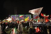 أصفهان: فی لیلتها المائتین.. حشود جماهیریة تؤکد التلاحم الوطنی فی مواجهة التهدیدات الخارجیة