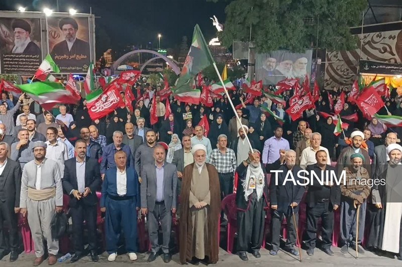 اخبار سنندج , اخبار استان کردستان , تجمع , جنگ رمضان ,