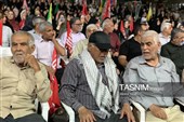 1. طنین شعارهای ضداستکباری در دویست‌اُمین شب حماسه میدان‌داری بوشهری‌ها