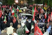 1. طنین شعارهای ضداستکباری در دویست‌اُمین شب حماسه میدان‌داری بوشهری‌ها