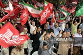 1. طنین شعارهای ضداستکباری در دویست‌اُمین شب حماسه میدان‌داری بوشهری‌ها
