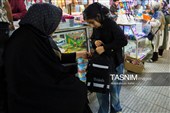 بازار فروش لوازم التحریر در آستانه آغاز سال تحصیلی در همدان