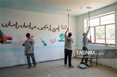 اردوی جهادی در روستای استاد - بجنورد
