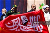 حضور رئیس‌جمهور در رزمایش جان‌فدایان ایران