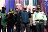 حضور رئیس‌جمهور در رزمایش جان‌فدایان ایران