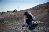 پاکسازی  دامنه کوه دراک شیراز